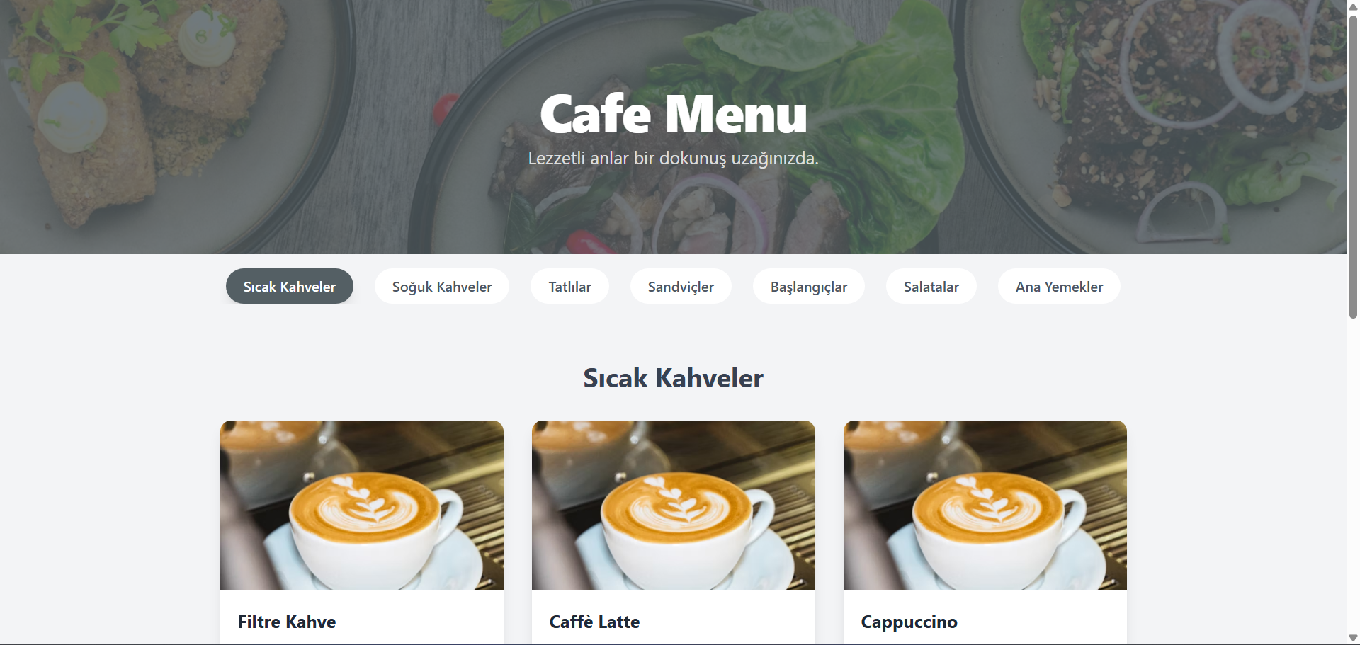 QR Menü Yönetim Sistemi